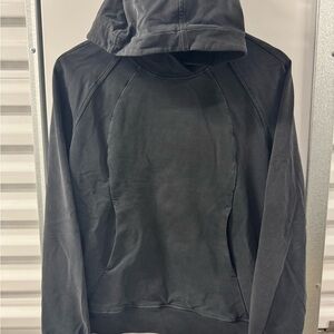 Lululemon Scuba Pullover Hoodie Black Athletic Runner Womens S/M Yoga Gym Run